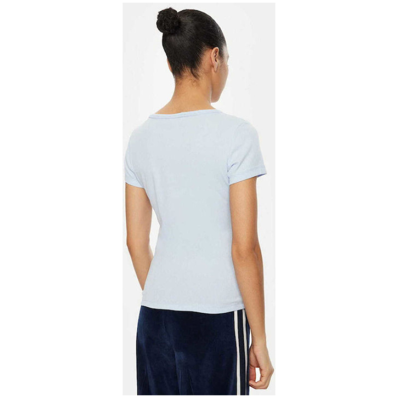 TOMMY JEANS Slim essential rib ss ext
